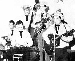 Bill Jordan and the Country Boys in 1962