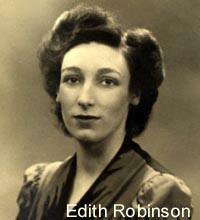Edith Robinson in WW2